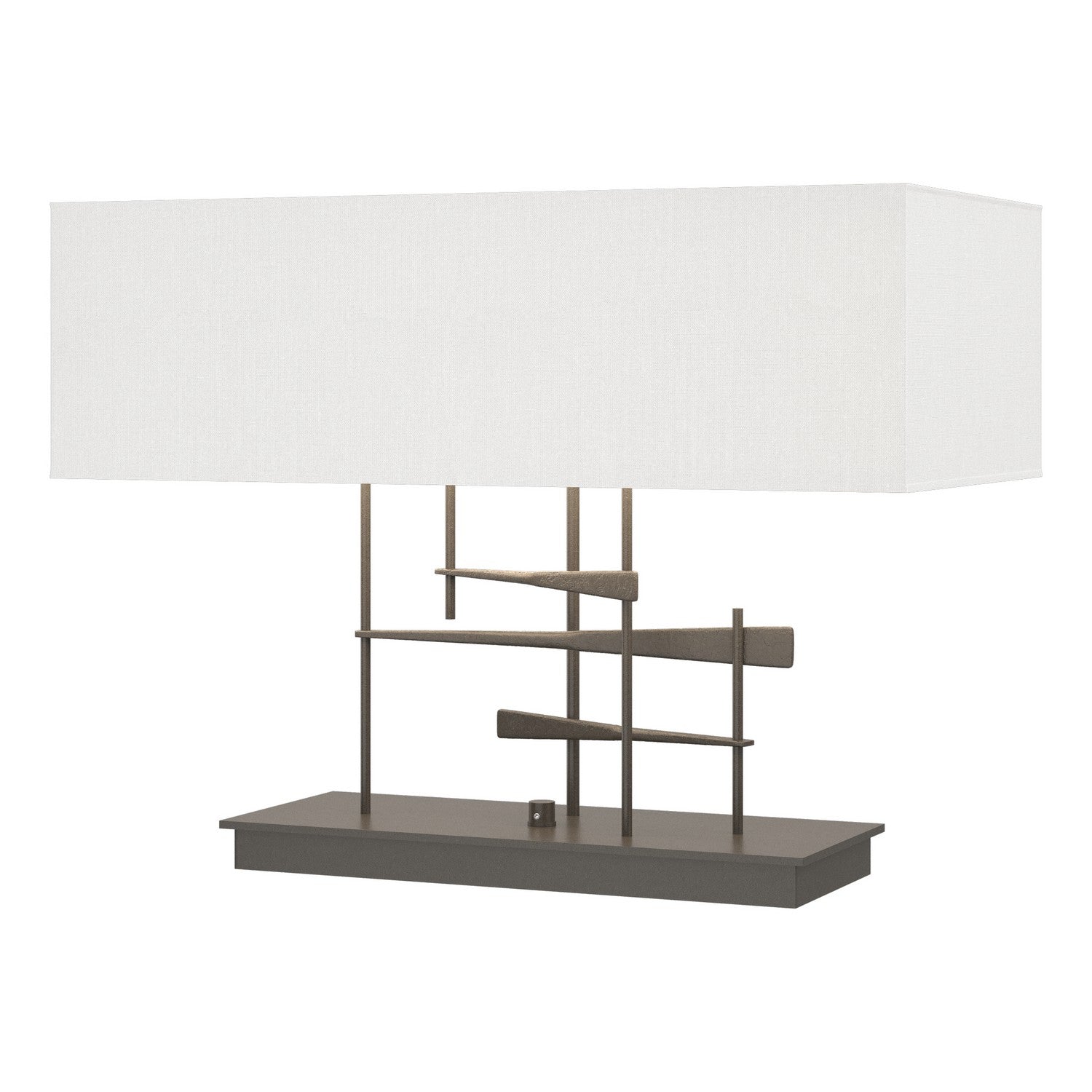 Hubbardton Forge - 277670-SKT-07-SF2010 - Two Light Table Lamp - Cavaletti - Dark Smoke