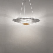 Schonbek - S7219-700H - LED Pendant - Origami - Aged Brass