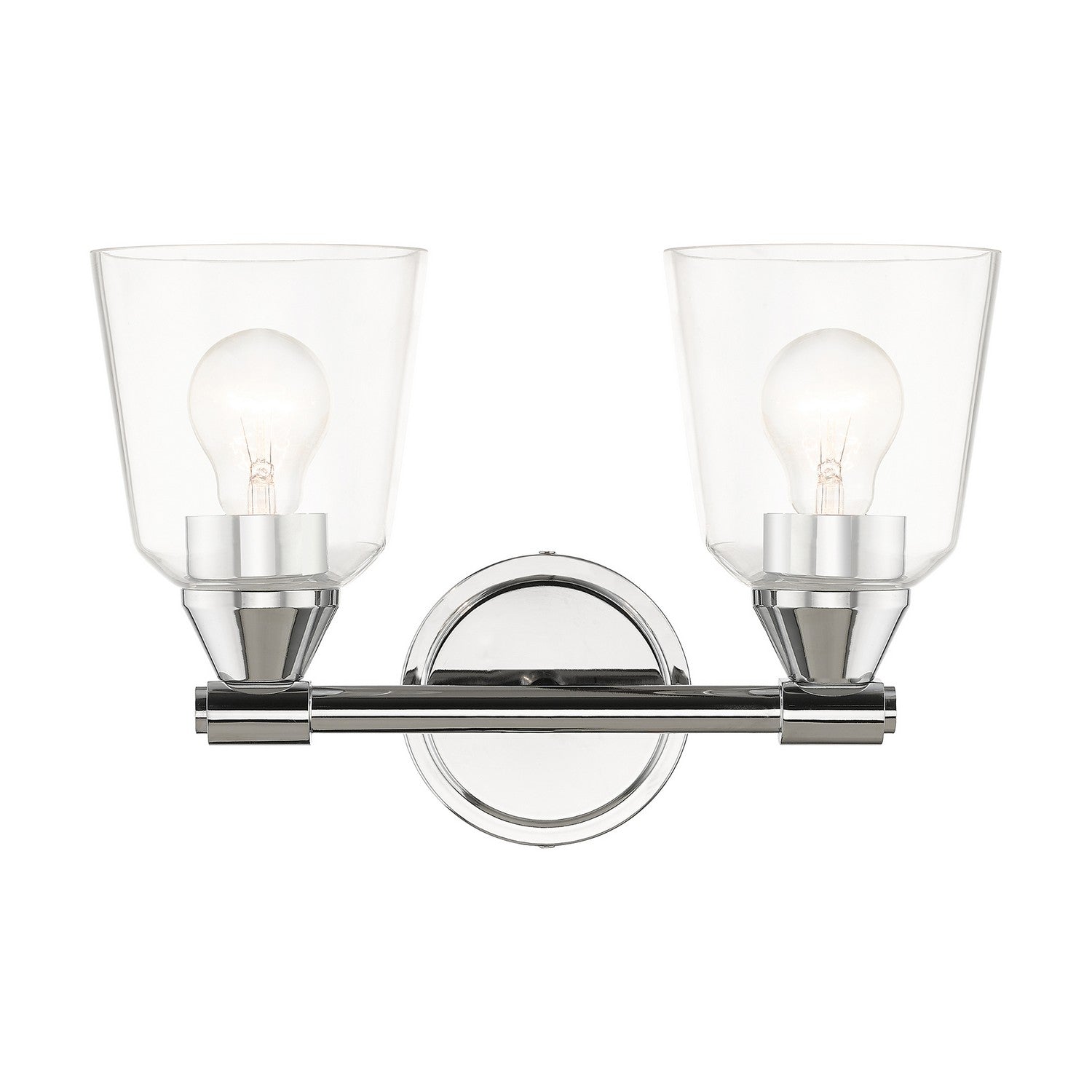 Livex Lighting - 16782-05 - Two Light Vanity Sconce - Catania - Polished Chrome