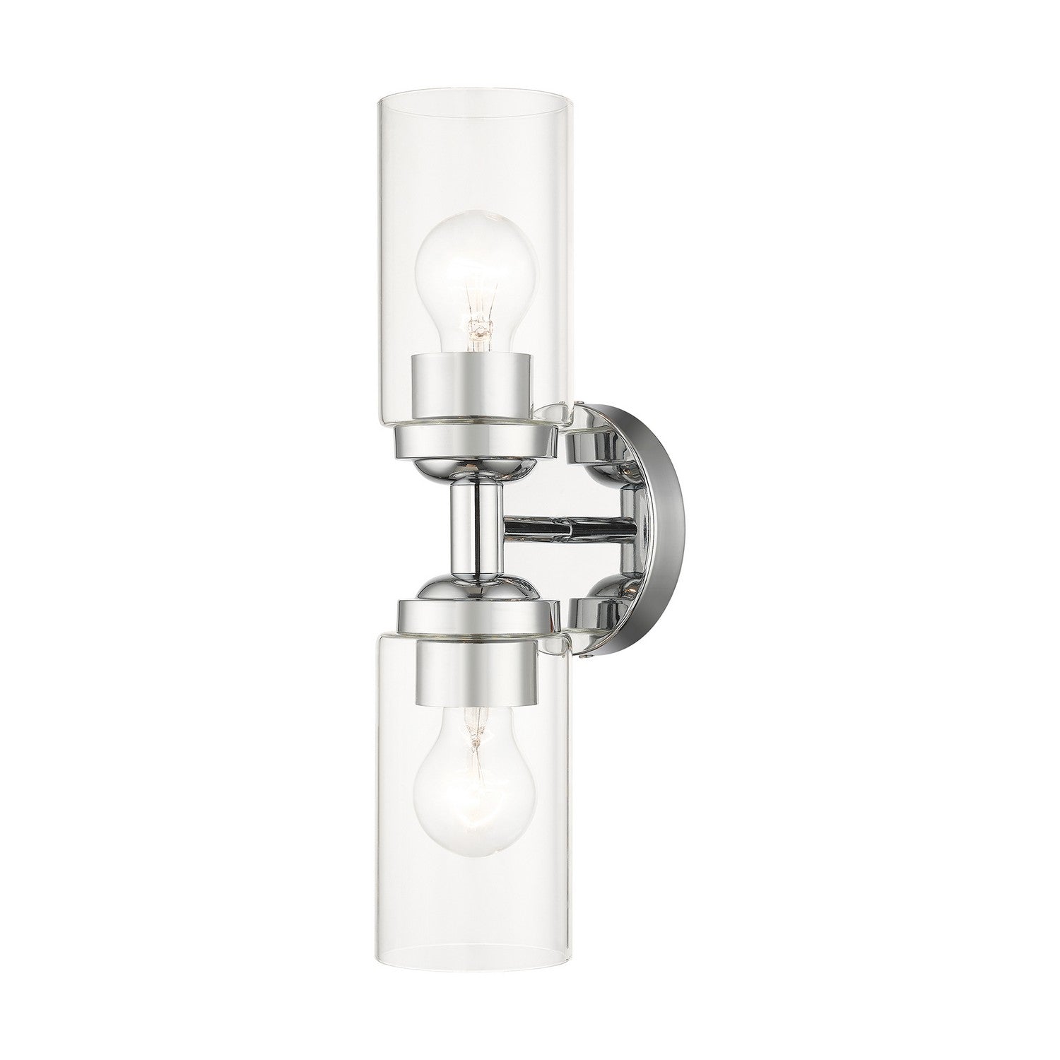 Livex Lighting - 18082-05 - Two Light Vanity Sconce - Whittier - Polished Chrome