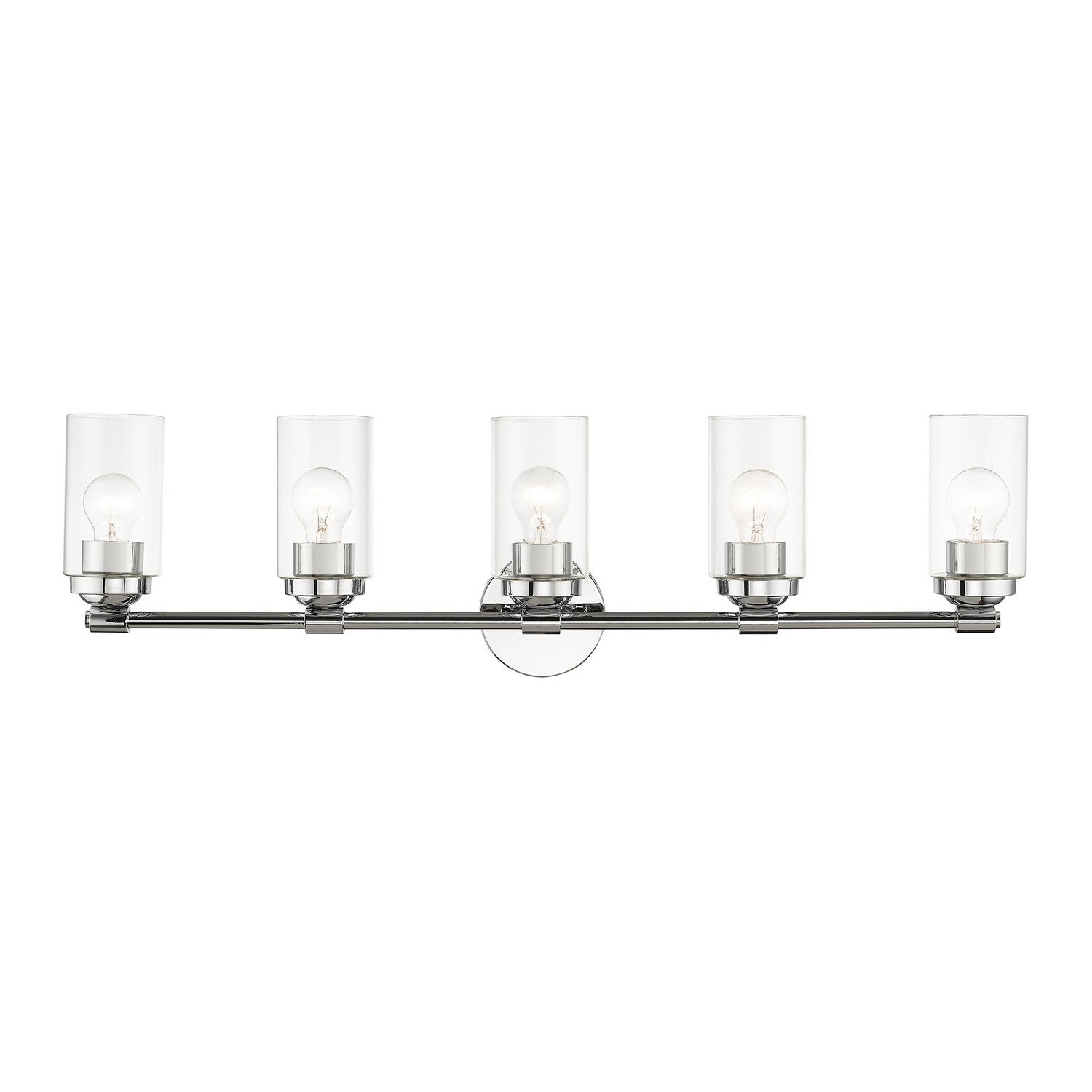 Livex Lighting - 18085-05 - Five Light Vanity Sconce - Whittier - Polished Chrome
