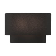 Livex Lighting - 50276-04 - Two Light Wall Sconce - Bainbridge - Black