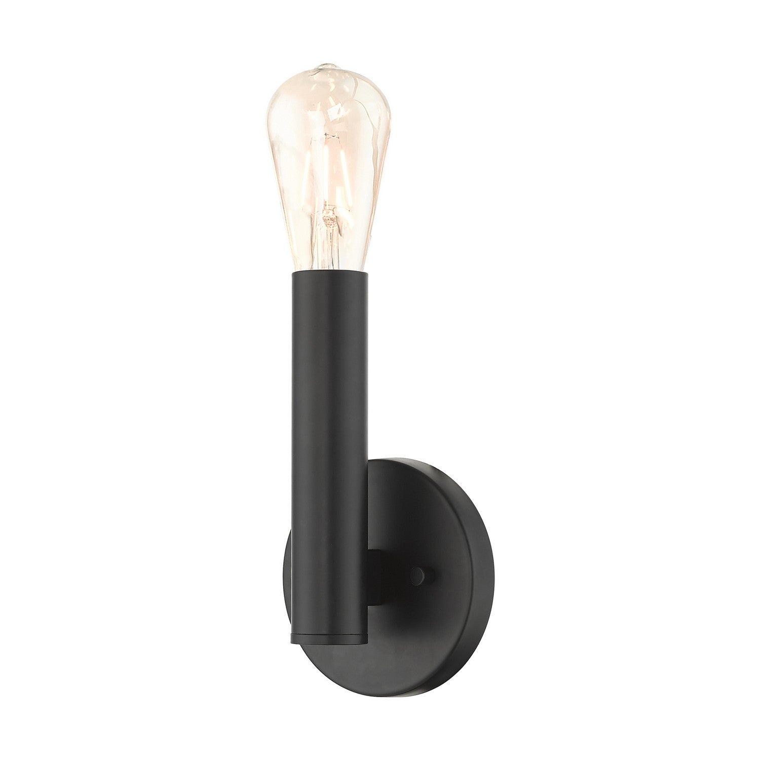 Livex Lighting - 51131-04 - One Light Wall Sconce - Copenhagen - Black