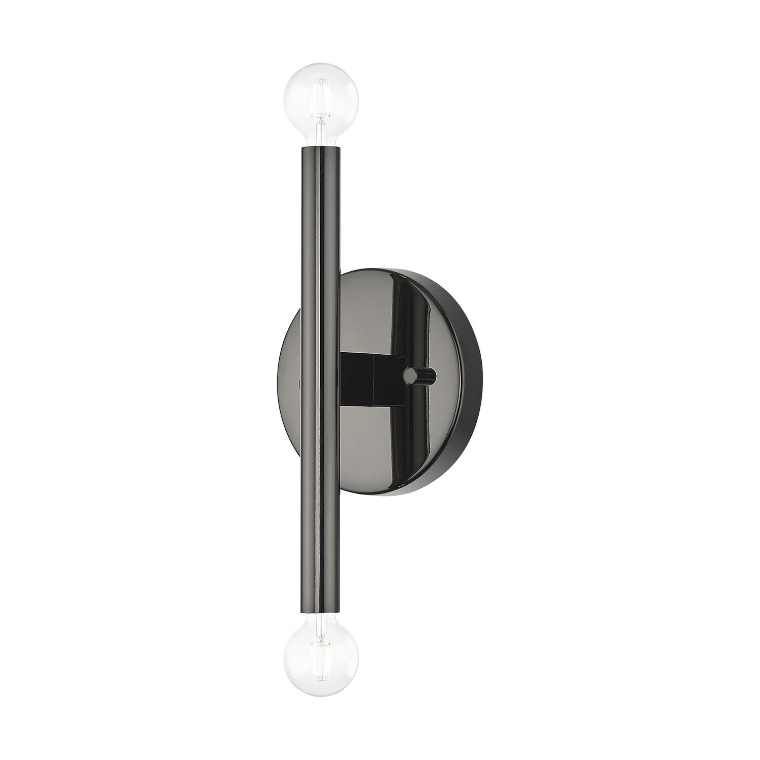 Livex Lighting - 51172-46 - Two Light Wall Sconce - Copenhagen - Black Chrome