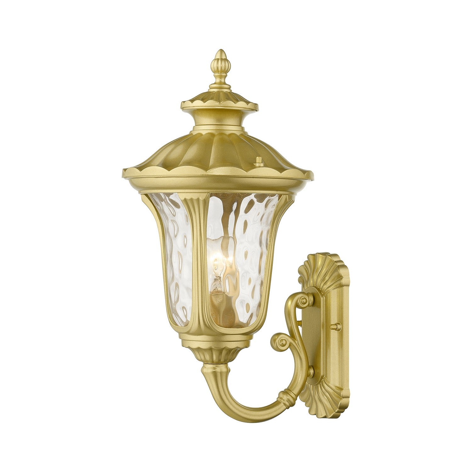 Livex Lighting - 7852-33 - One Light Outdoor Wall Lantern - Oxford - Soft Gold