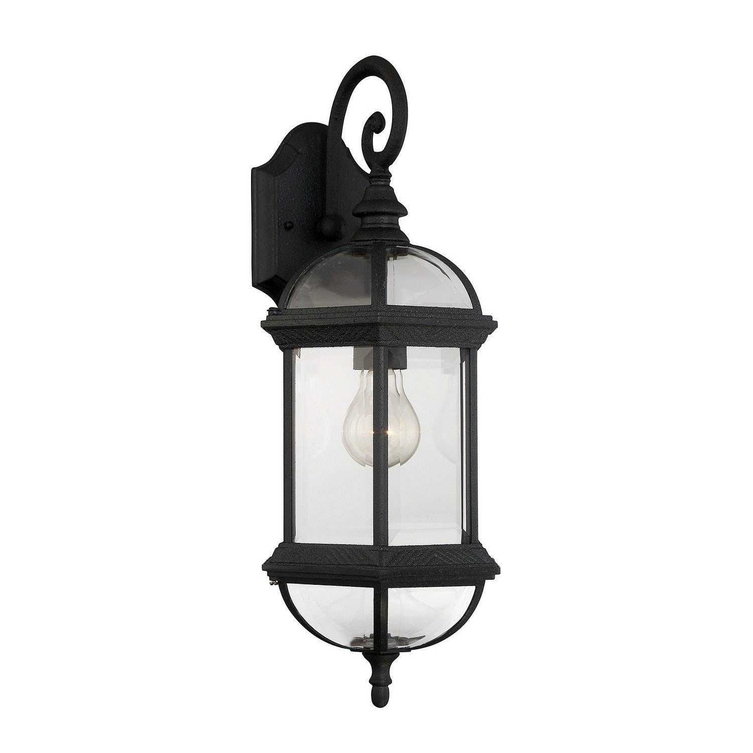 Savoy House - 5-0630-BK - One Light Wall Mount - Kensington - Textured Black