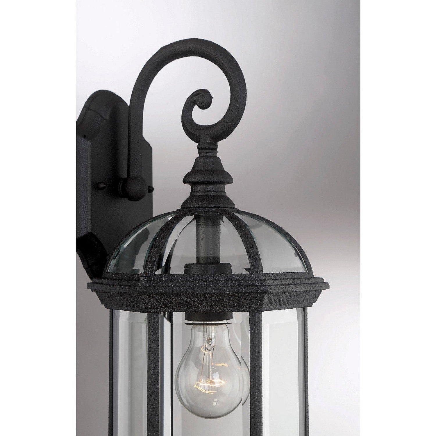 Savoy House - 5-0630-BK - One Light Wall Mount - Kensington - Textured Black