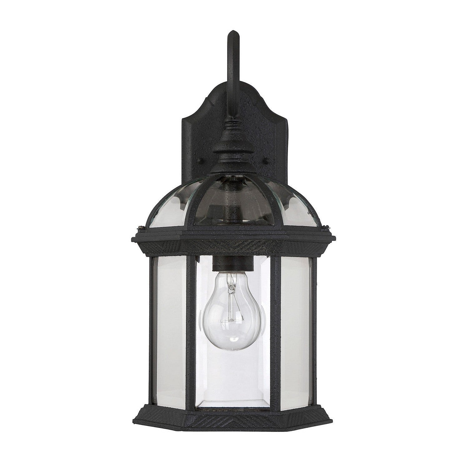Savoy House - 5-0633-BK - One Light Wall Mount - Kensington - Textured Black