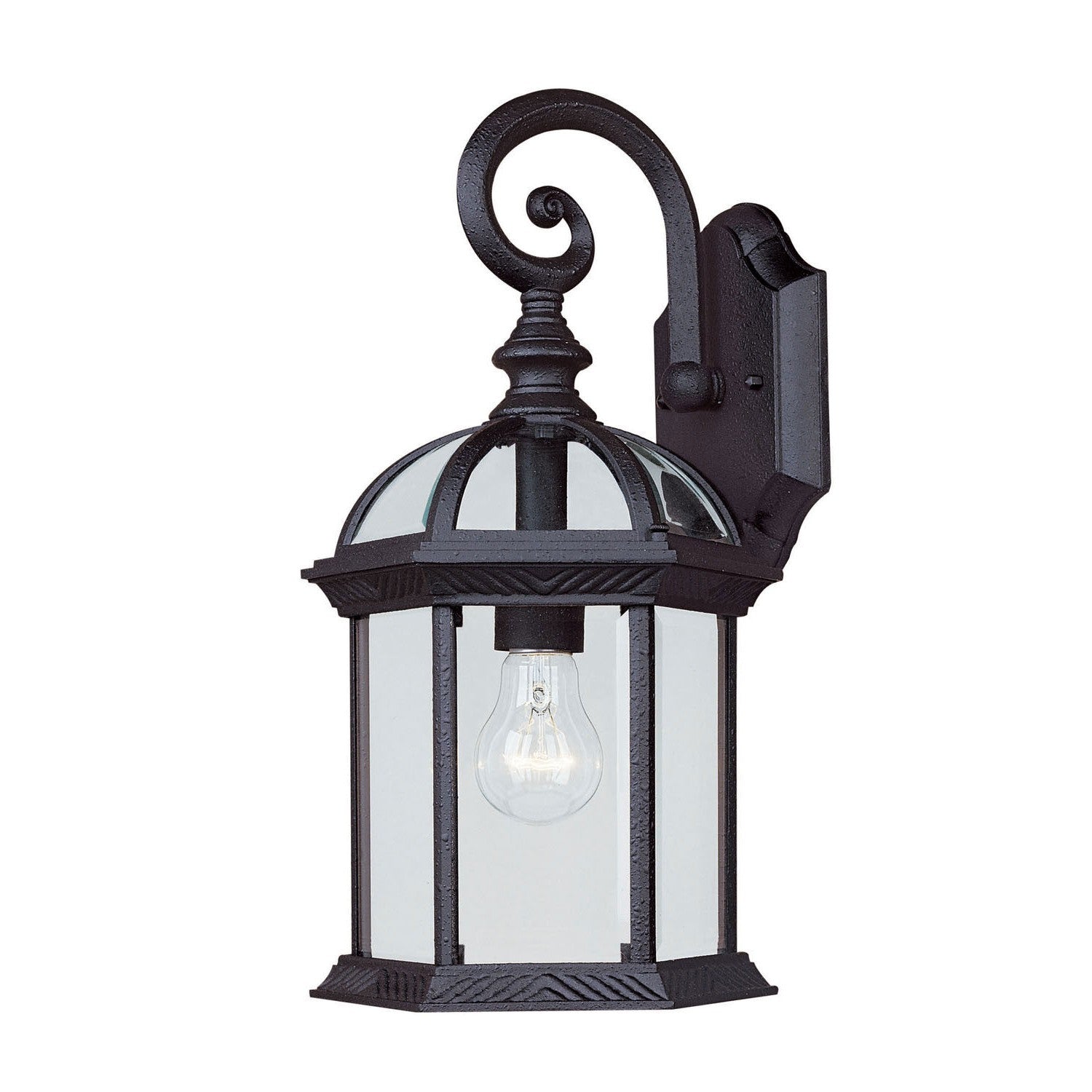 Savoy House - 5-0633-BK - One Light Wall Mount - Kensington - Textured Black