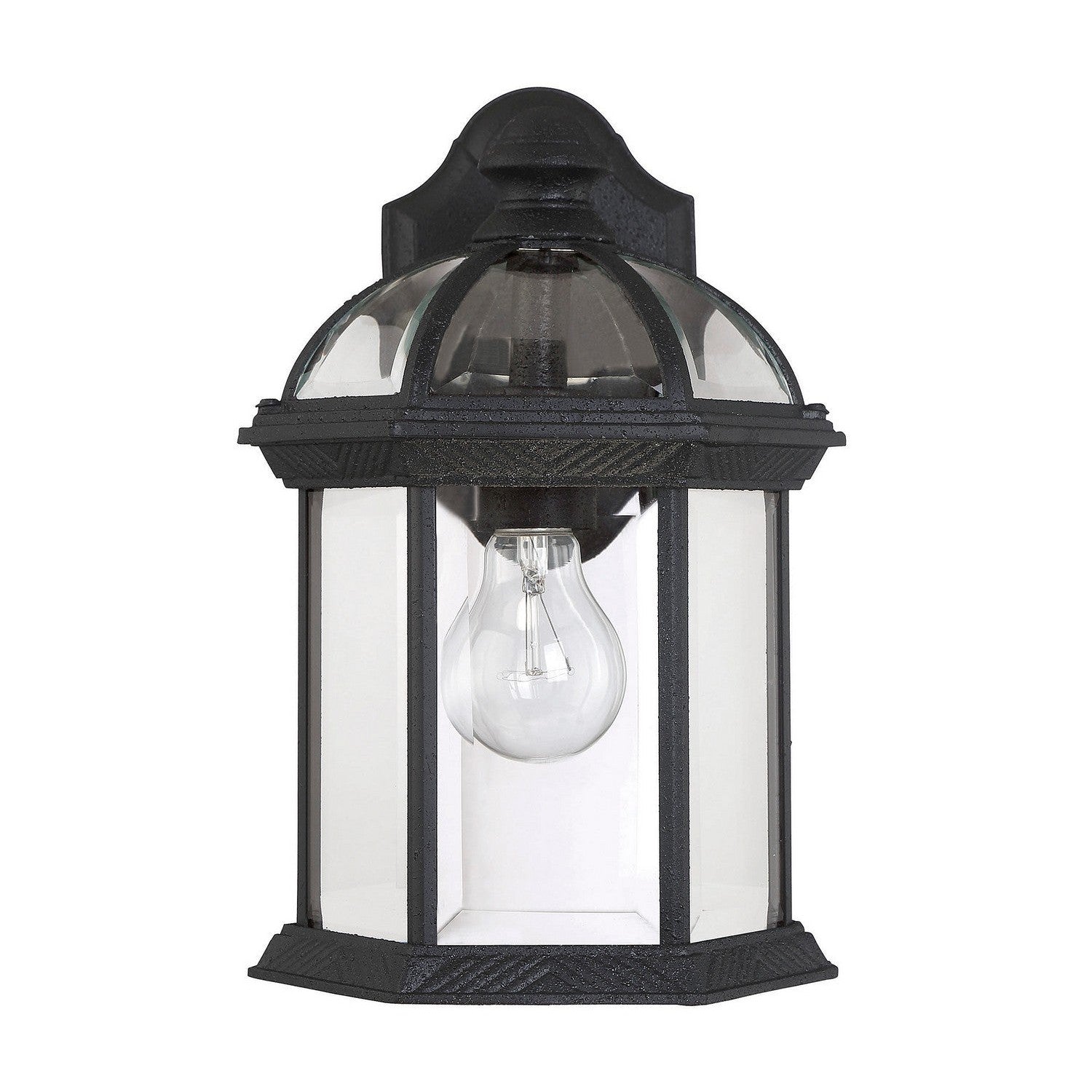 Savoy House - 5-0634-BK - One Light Wall Mount - Kensington - Textured Black