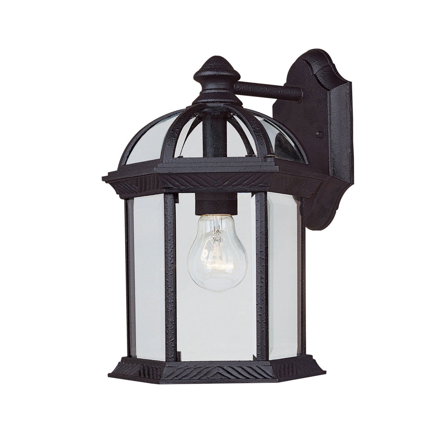Savoy House - 5-0634-BK - One Light Wall Mount - Kensington - Textured Black