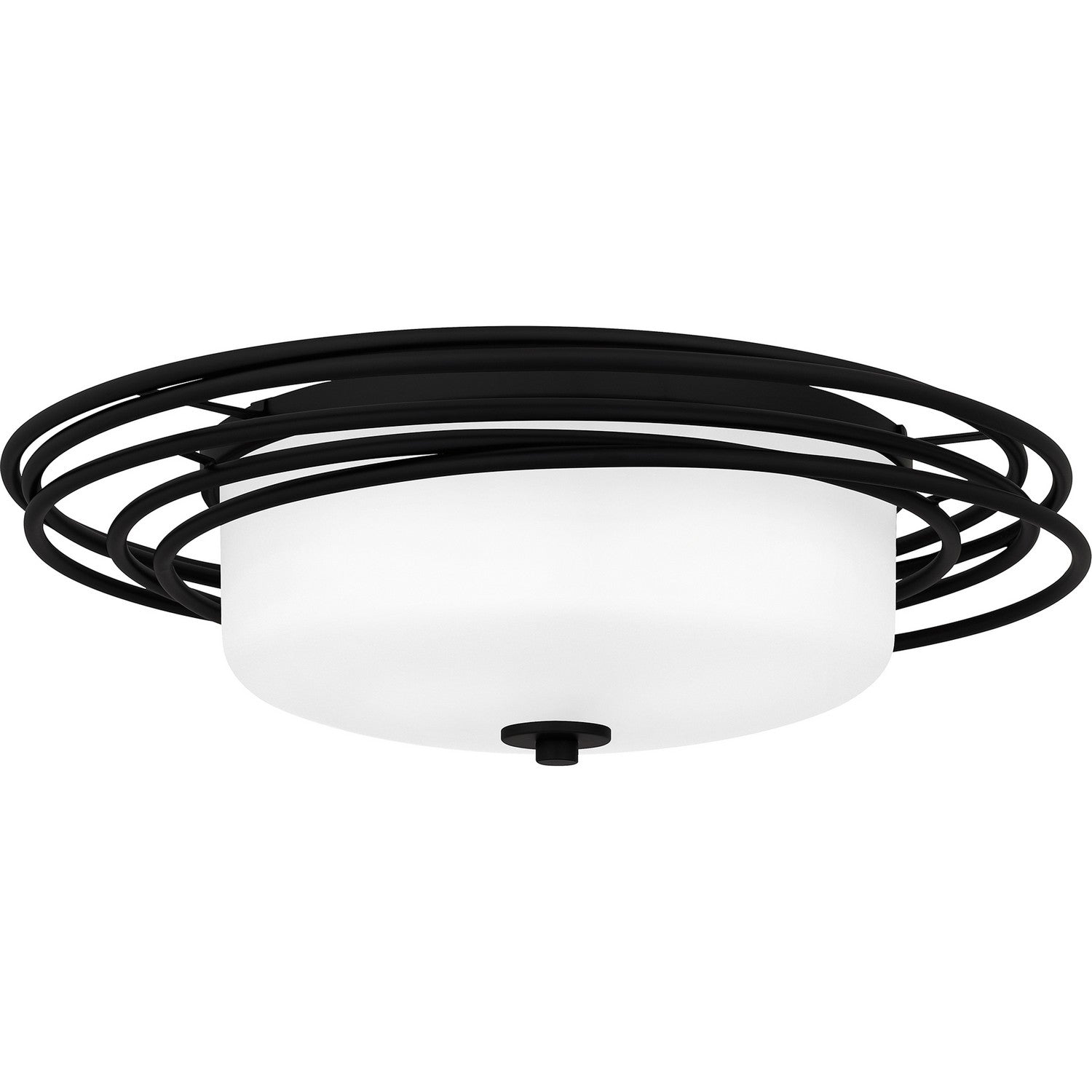 Quoizel - CPE1620MBK - Two Light Flush Mount - Calliope - Matte Black