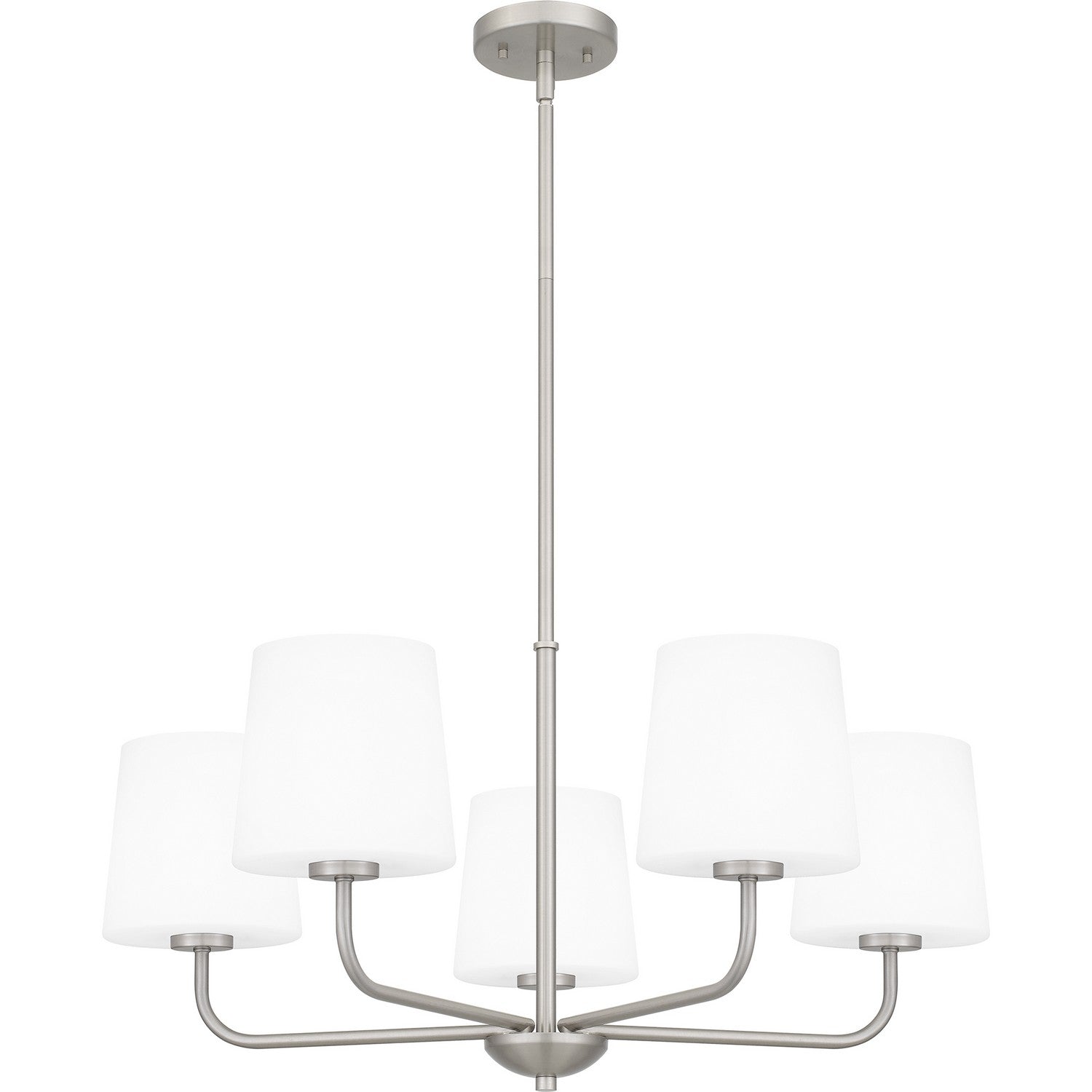 Quoizel - GGR5028BN - Five Light Chandelier - Gallagher - Brushed Nickel