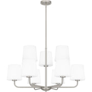 Quoizel - GGR5032BN - Nine Light Chandelier - Gallagher - Brushed Nickel
