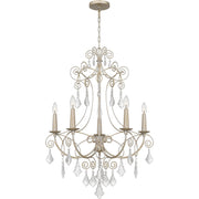 Quoizel - MER5028VG - Five Light Chandelier - Merida - Vintage Gold