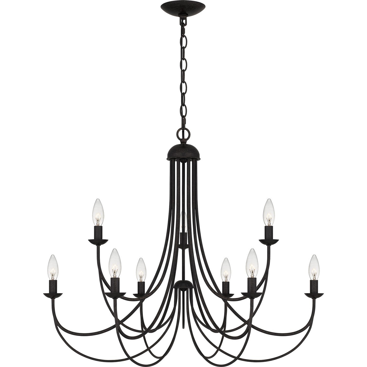 Quoizel - MRN5030IB - Nine Light Chandelier - Mirren - Imperial Bronze