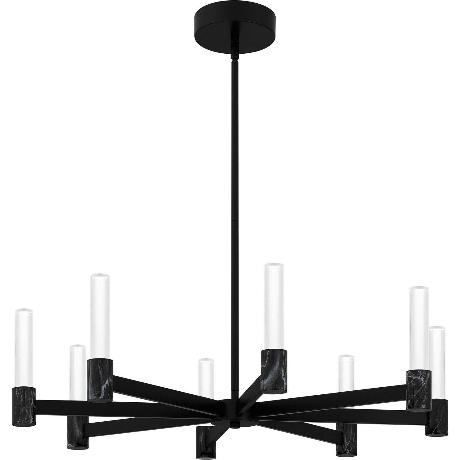 Quoizel - PCADR5030MBK - LED Chandelier - Adler - Matte Black