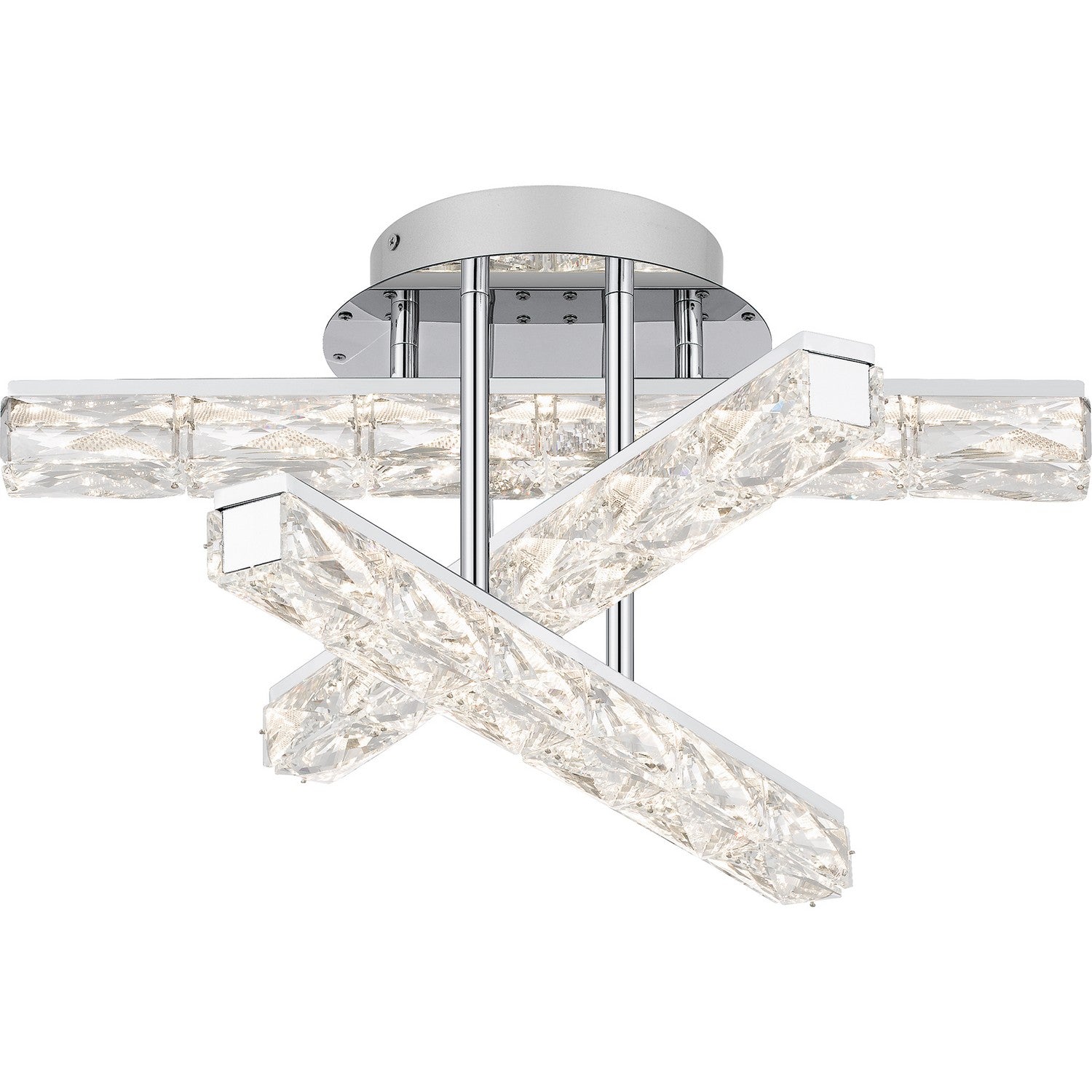 Quoizel - PCCME1718C - LED Semi Flush Mount - Comet - Polished Chrome