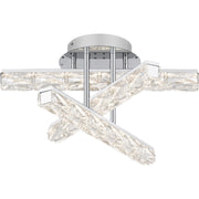 Quoizel - PCCME1718C - LED Semi Flush Mount - Comet - Polished Chrome