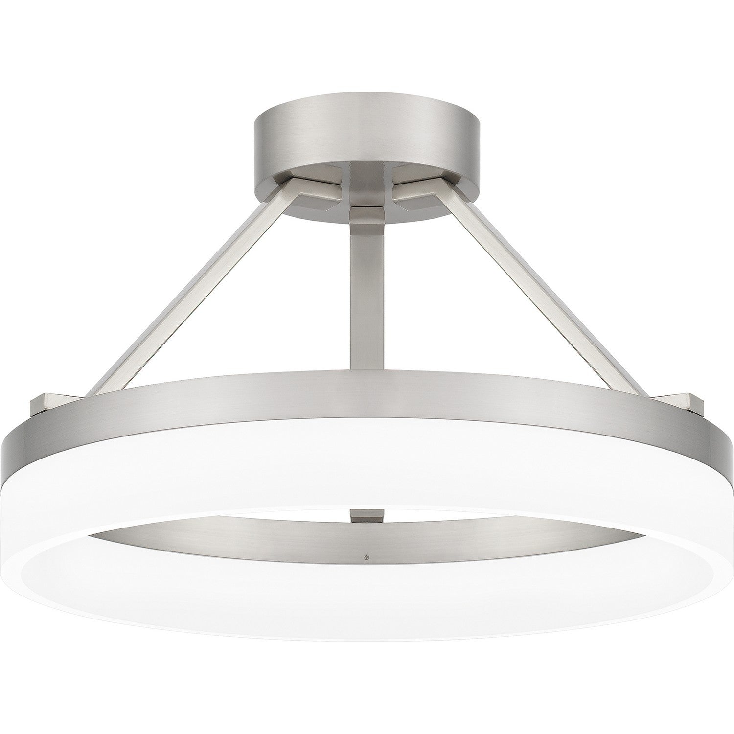 Quoizel - PCOH1716BN - LED Semi Flush Mount - Cohen - Brushed Nickel