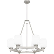Quoizel - PNG5028BN - Six Light Chandelier - Penning - Brushed Nickel