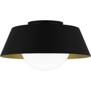 Quoizel - QFL6182MBK - One Light Flush Mount - Quoizel Flush Mount - Matte Black