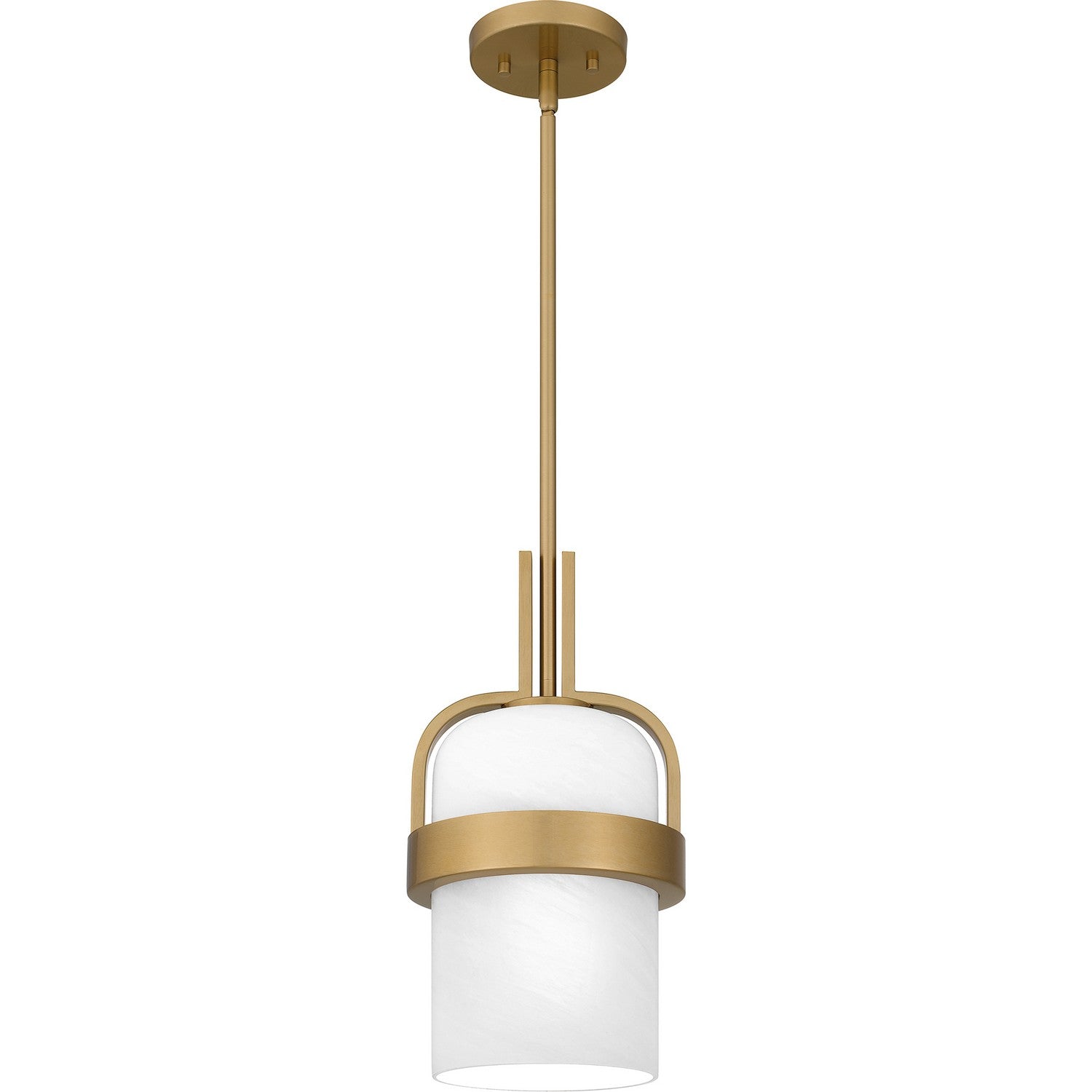 Quoizel - QPP6174AB - One Light Mini Pendant - Quoizel Piccolo Pendant - Aged Brass
