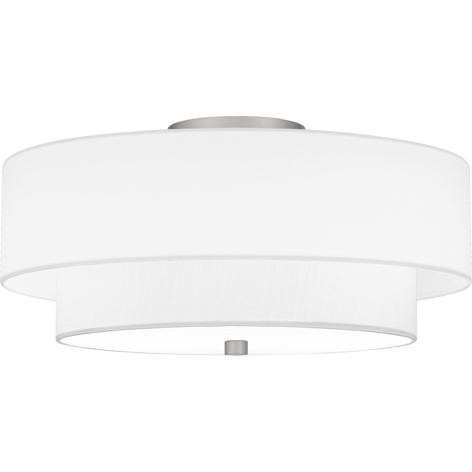 Quoizel - QSF6177BN - Two Light Semi Flush Mount - Quoizel Semi-Flush Mount - Brushed Nickel