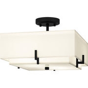 Quoizel - QSF6178MBK - Two Light Semi Flush Mount - Quoizel Semi-Flush Mount - Matte Black