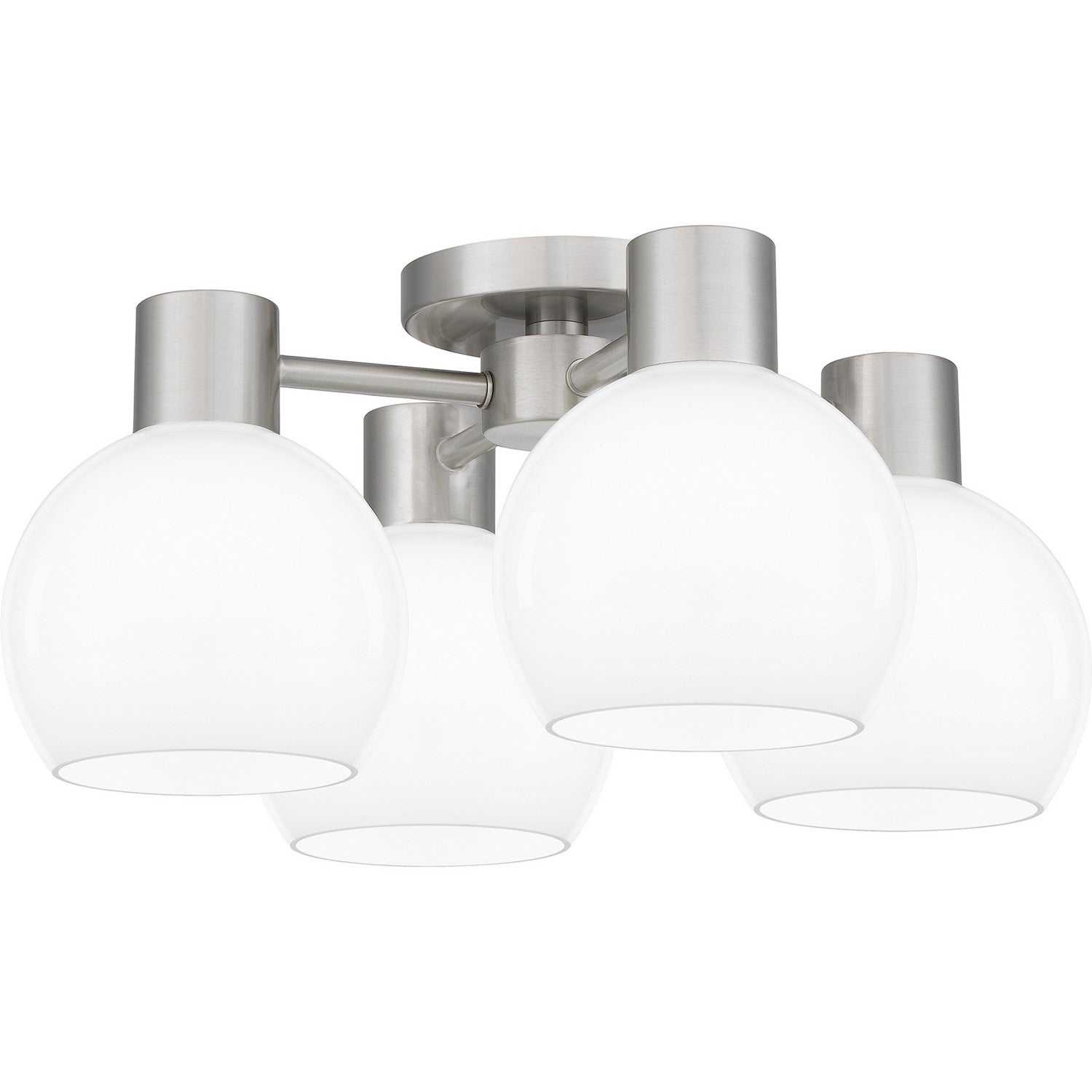 Quoizel - QSF6199BN - Four Light Semi Flush Mount - Quoizel Semi-Flush Mount - Brushed Nickel
