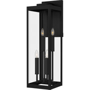 Quoizel - WVR8209EK - Four Light Outdoor Wall Mount - Westover - Earth Black