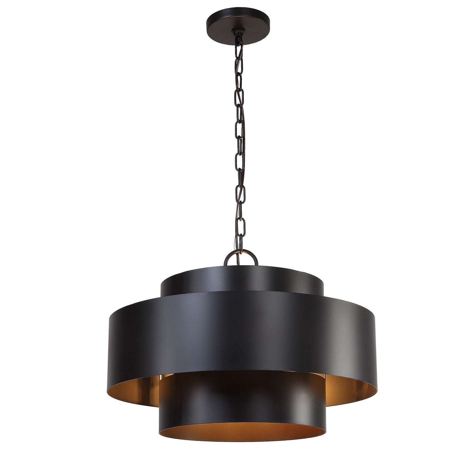 Uttermost - 21585 - Four Light Pendant - Youngstown - Dark Bronze
