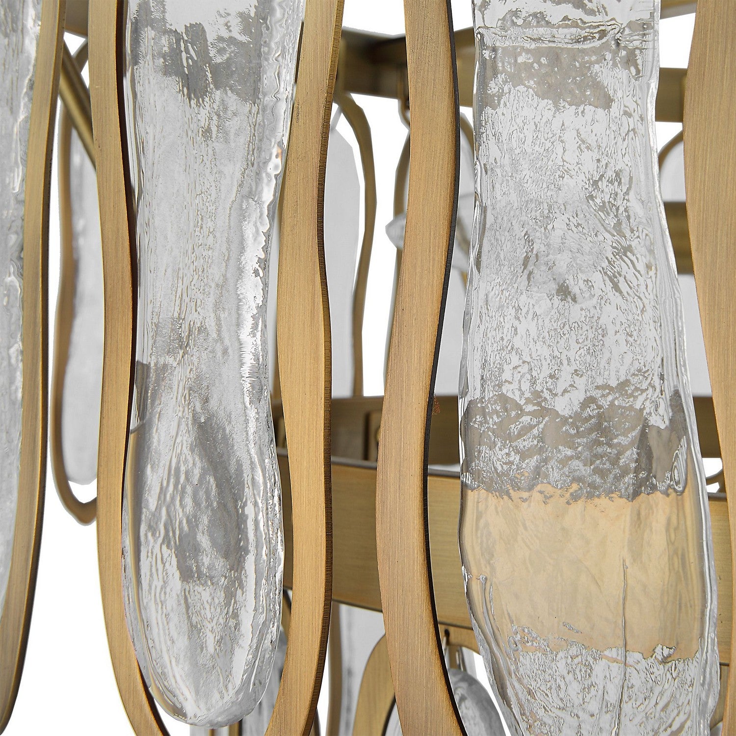 Uttermost - 21586 - Nine Light Pendant - Aurelie - Antique Brass