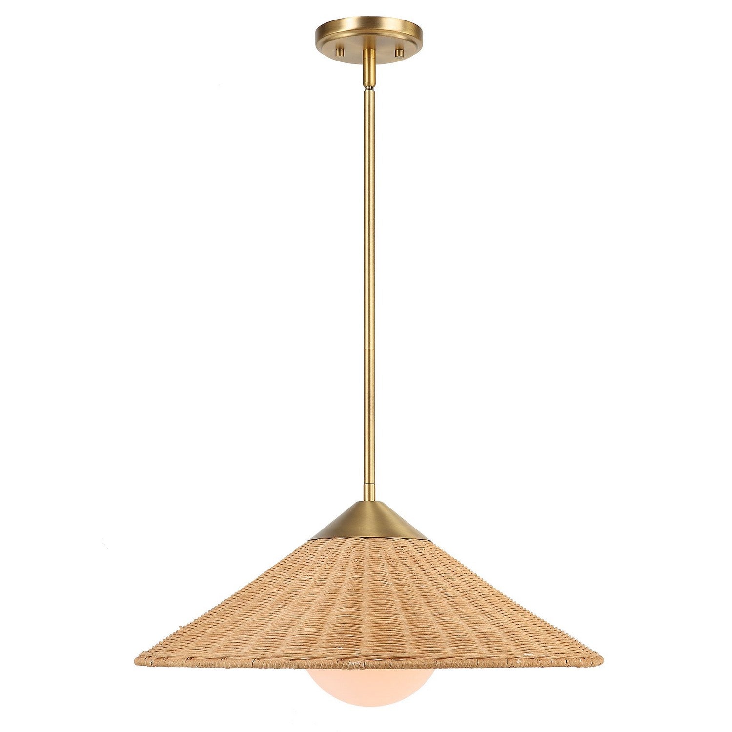 Uttermost - 21590 - One Light Pendant - Phuvinh - Antique Brass