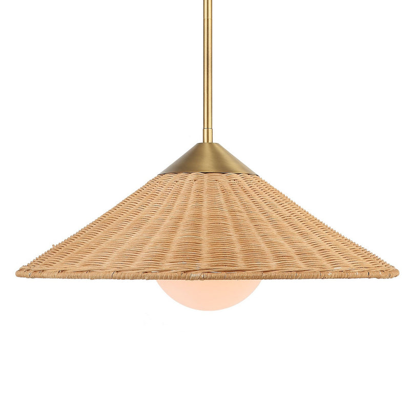 Uttermost - 21590 - One Light Pendant - Phuvinh - Antique Brass