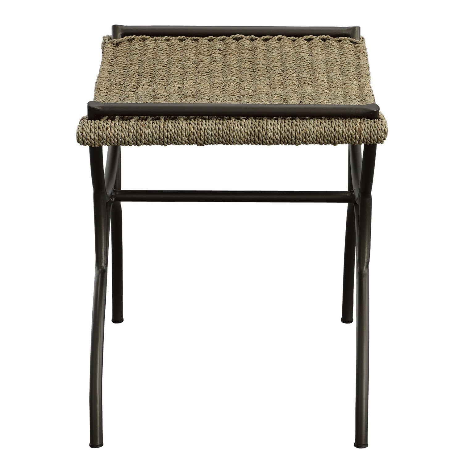 Uttermost - 23770 - Bench - Playa - Brushed Gunmetal