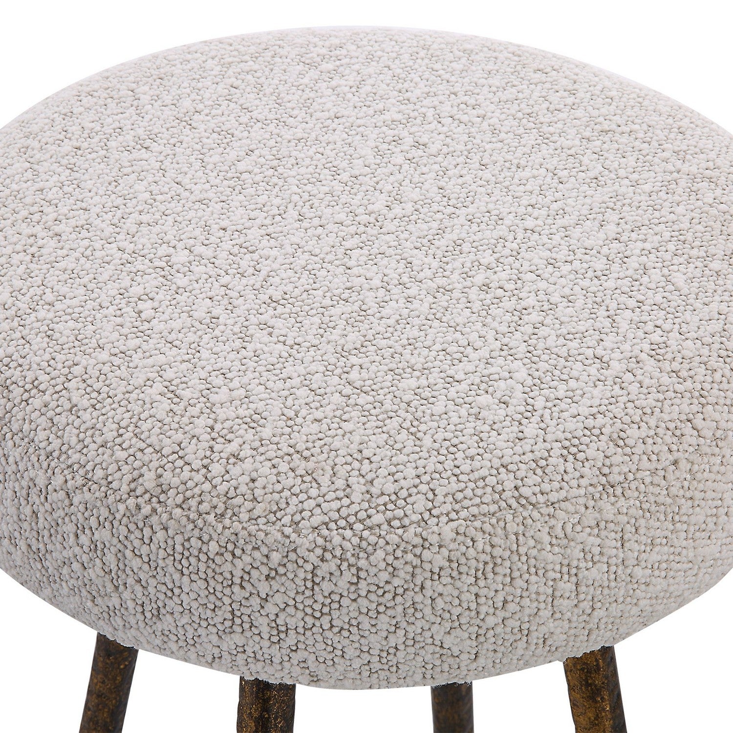 Uttermost - 23771 - Counter Stool - Braven - Gold Topped