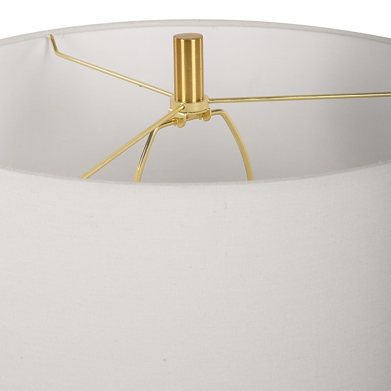 Uttermost - 30202-1 - One Light Table Lamp - Three Rings - Brushed Brass