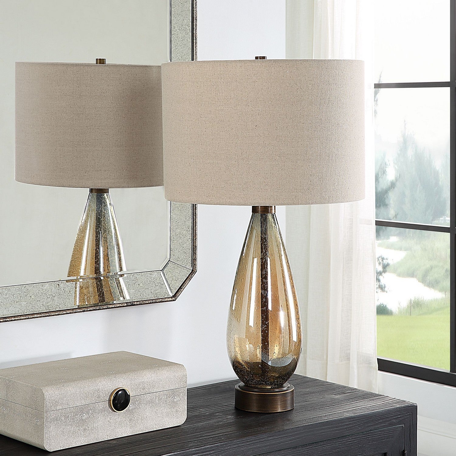Uttermost - 30230 - One Light Table Lamp - Baltic - Rustic Bronze