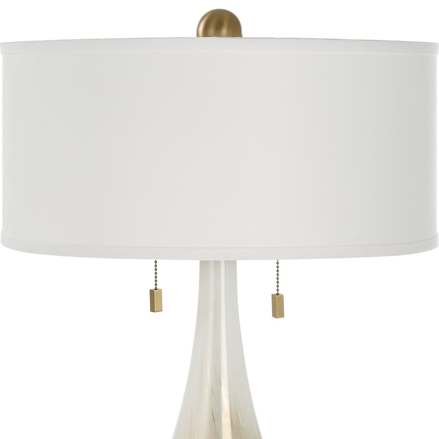 Uttermost - 30231 - Two Light Table Lamp - Cardoni - Brushed Brass