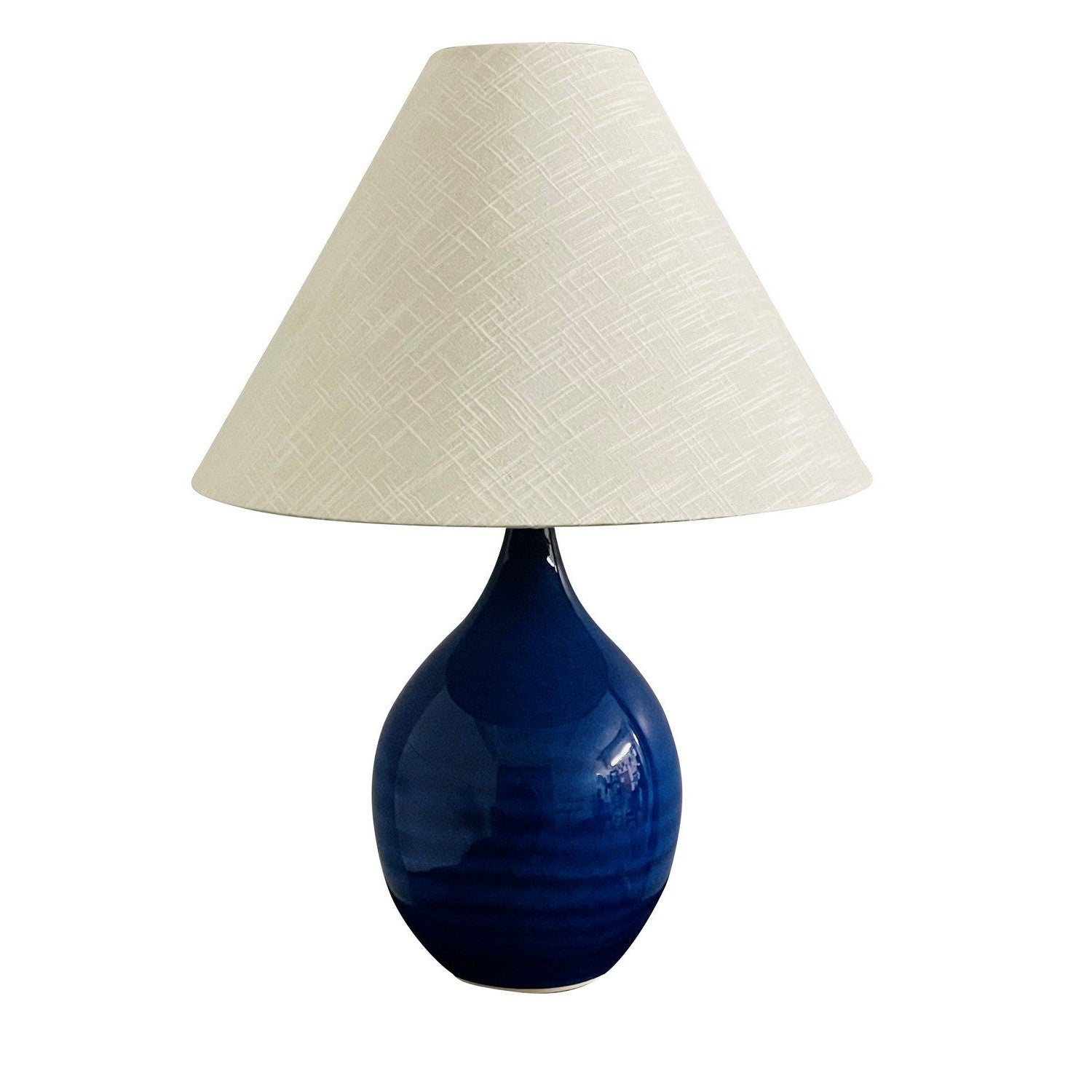 House of Troy - GS300-IMB - One Light Table Lamp - Scatchard - Imperial Blue