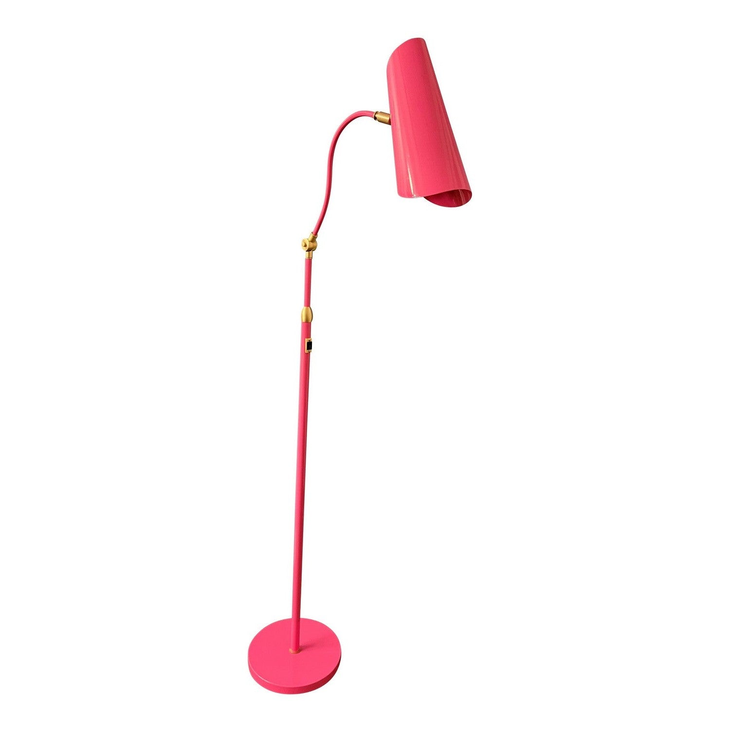 House of Troy - L300-ORSB - LED Floor Lamp - Logan - Orchid/Satin Brass