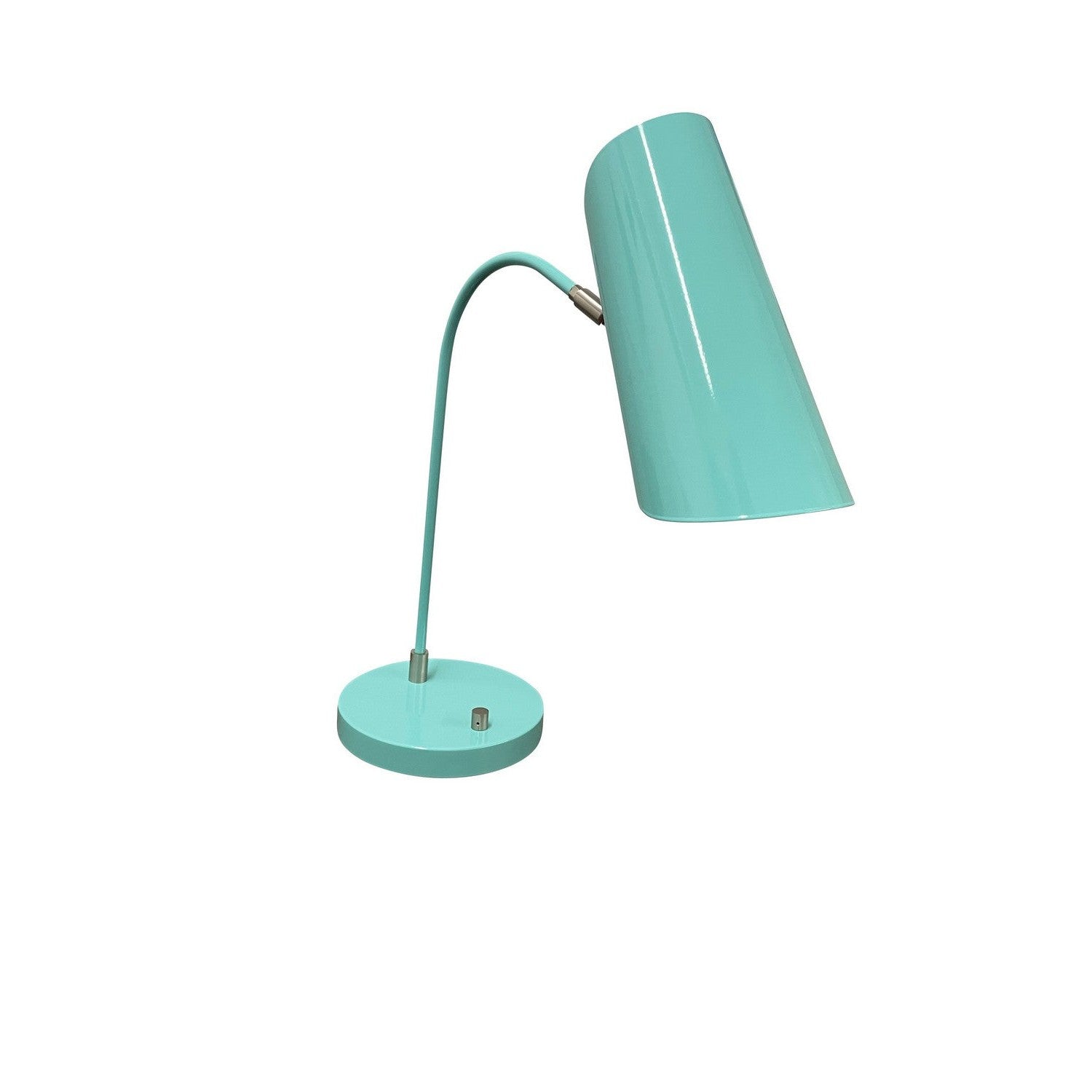 House of Troy - L350-MTSN - One Light Table Lamp - Logan - Mint/Satin Nickel