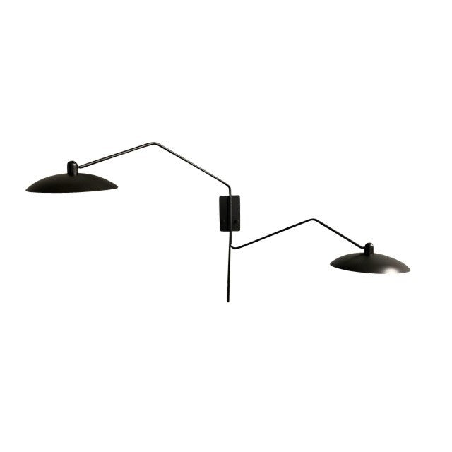 House of Troy - RL276-2-BLK - LED Wall Swing Lamp - Ridgeline - Black