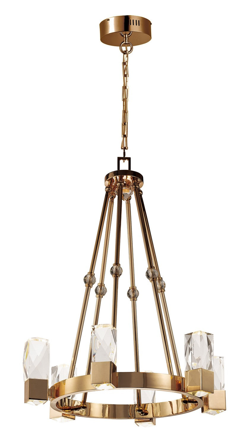 Studio M - SM23645BCFG - LED Chandelier - Empire - Polished Gold