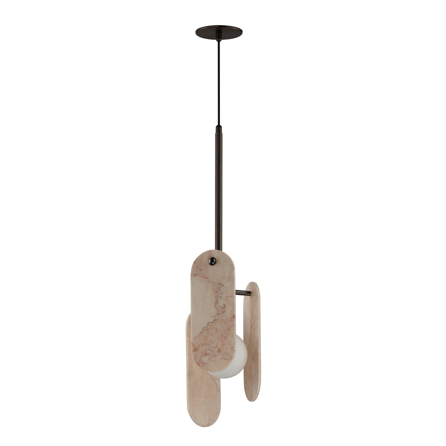 Studio M - SM24812RJBBZ - LED Pendant - Megalith - Stone - Brushed Bronze