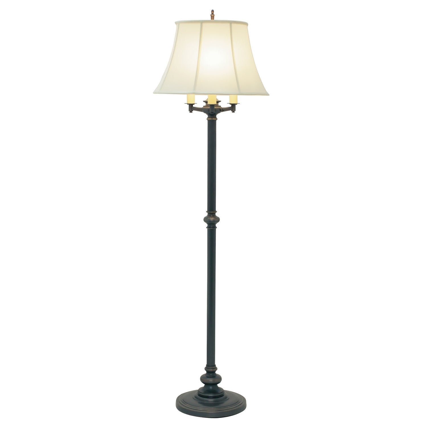 House of Troy - N603-OB - Four Light Floor Lamp - Newport - Oil Rubbed Bronze