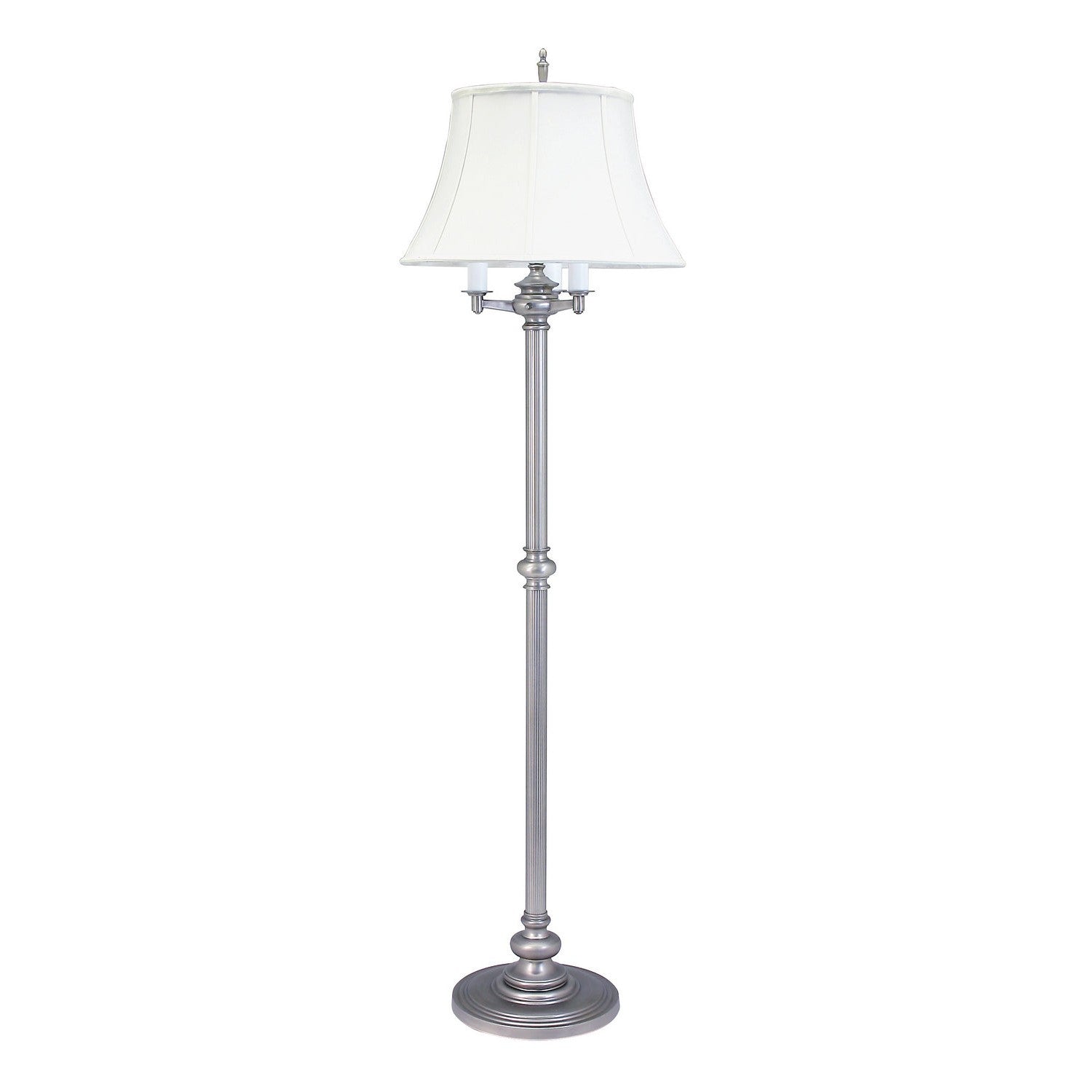 House of Troy - N603-PTR - Four Light Floor Lamp - Newport - Pewter