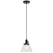 Kichler - 43851BK - One Light Mini Pendant - Avery - Black