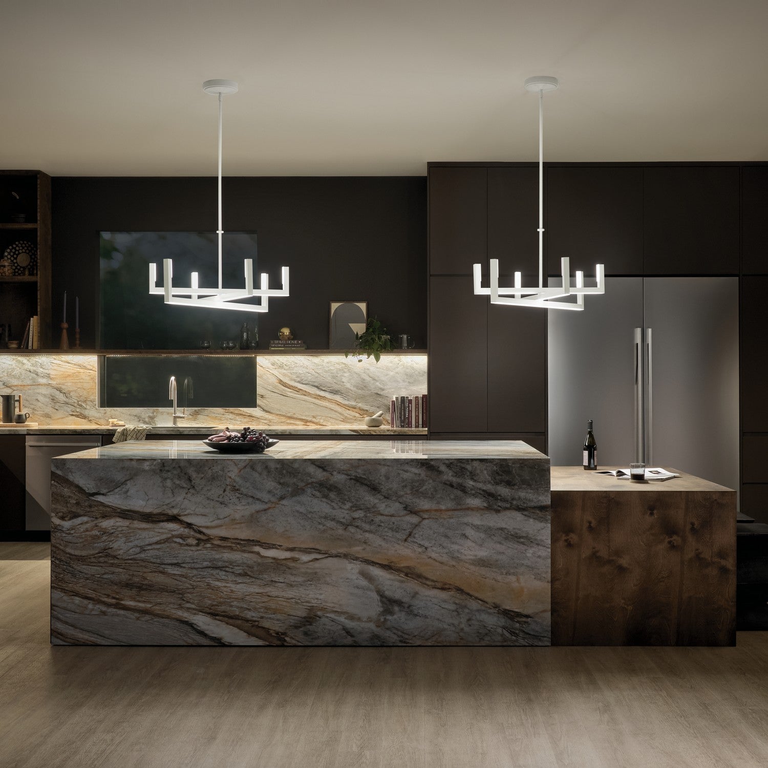 Kichler - 84328WH - LED Chandelier - Priam - White